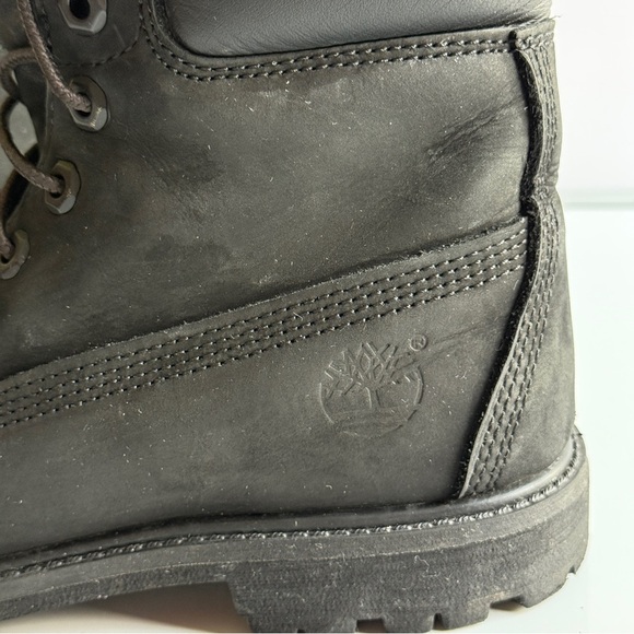 Timberland 8658A Women's Classic 6-Inch Premium WP Black Nubuck Boots Size 7.5 M - Picture 7 of 10